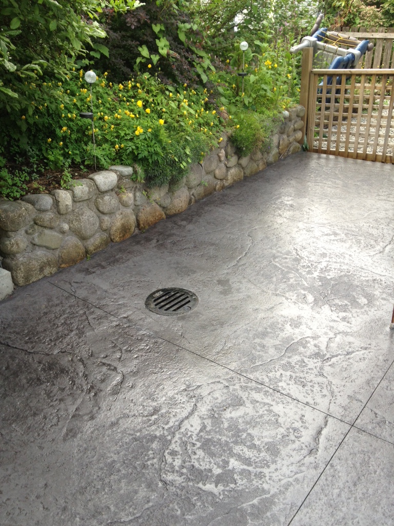 stamped concrete patio | Concrete Contractor