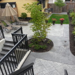 Concrete Patio In Burnaby, BC